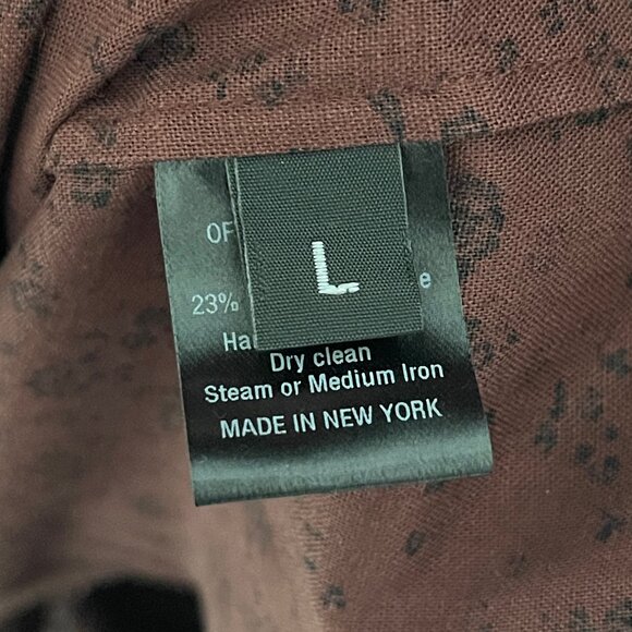 NWT Of Her Own Kind Dark Red Floral Mirabelle Corset Maxi Dress Size L - Picture 3 of 5